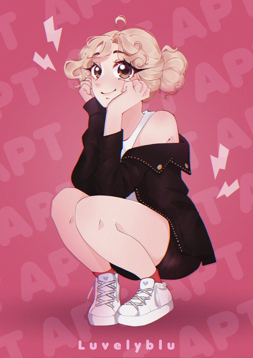 luvelyblu's tweet photo. This song keeps going round and round in my head! 🩷
I made a simple fanart ✨️
#APT #ROSE_BRUNO_APT #roseapt #fanart #rosefanart https://t.co/Tjuyyynngr