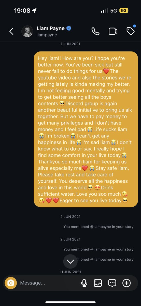 Ls28_Zp25's tweet image. Omg😭I can’t stop crying looking back at some of the texts I’ve sent Liam😭it breaks my heart😭Leeyum, Lima bean, payno, Liam😭I miss him so much😭It physically hurts a lot😭So many thought it was silly texting you😭But I found peace in it😭You meant so much to me❤️#ThankyouLiam