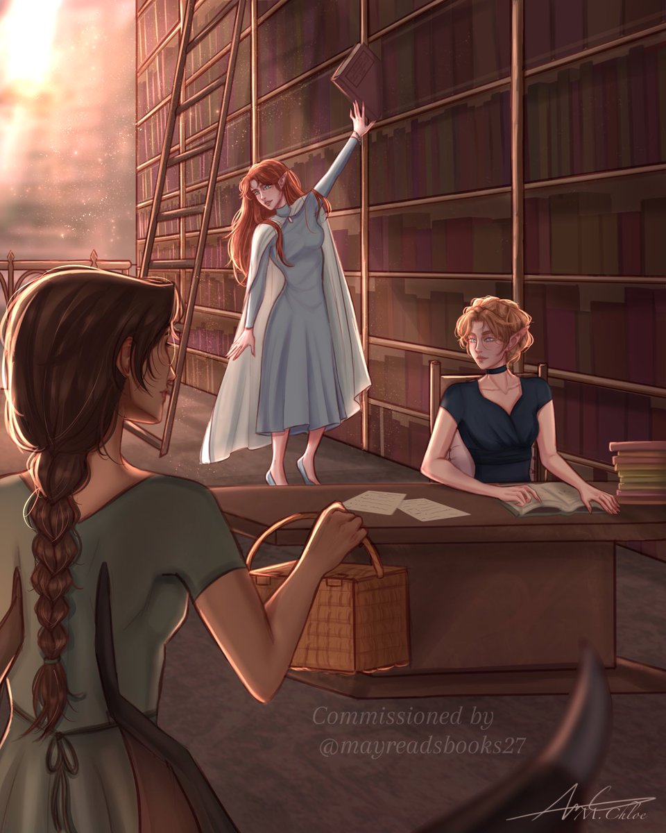 𝓥𝓪𝓵𝓴𝔂𝓻𝓲𝓮 𝓦𝓮𝓮𝓴 𝓓𝓪𝔂 1: 𝓢𝓲𝓼𝓽𝓮𝓻𝓱𝓸𝓸𝓭

Here we have the girls getting ready to have a lunch break. 

🎨 Kloartz on instagram 

Commissioned by me for #valkyrieweek 

#nestaarcheron #emerie #gwynberdara