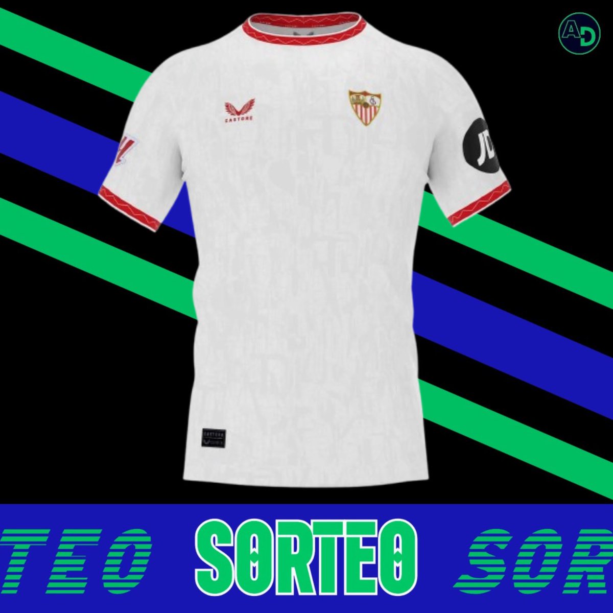🎁 𝐒𝐎𝐑𝐓𝐄𝐎 𝐂𝐀𝐌𝐈𝐒𝐄𝐓𝐀 𝐒𝐄𝐕𝐈𝐋𝐋𝐀 𝐅𝐂

📌 Si el Sevilla FC gana esta noche contra el FC Barcelona con gol de Isaac Romero, sorteamos su camiseta para la temporada 2024/25.

⚠️ Condiciones para participar:

1️⃣ RT
2️⃣ SEGUIDNOS

🍀 ¡Mucha suerte a todos!