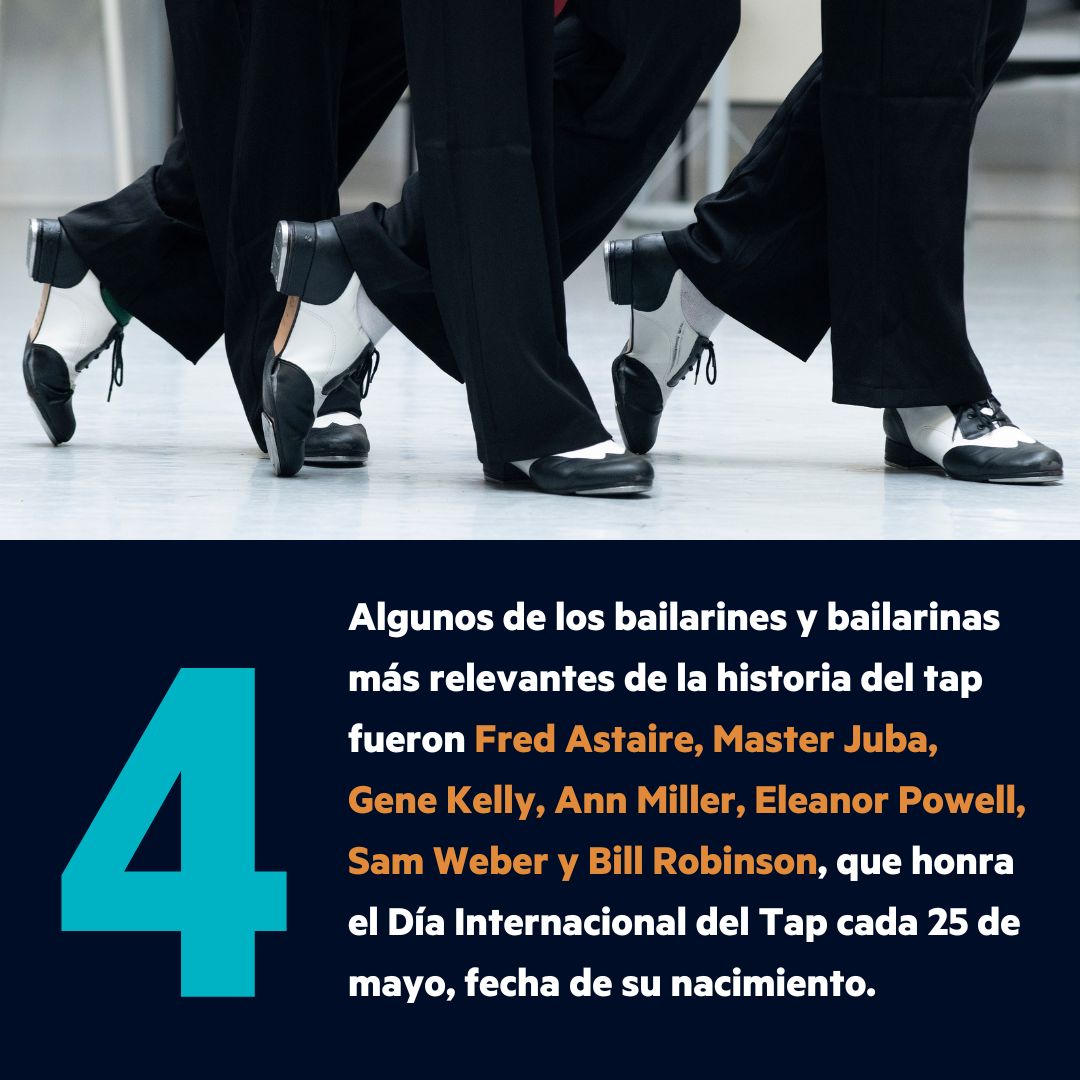 Aquí os dejamos algunas curiosidades sobre el tap, que seguro que no conocéis 😉

#SOMAcademy #TeatroMusical #musicaltheatre #danza #canto #interpretacion #artist