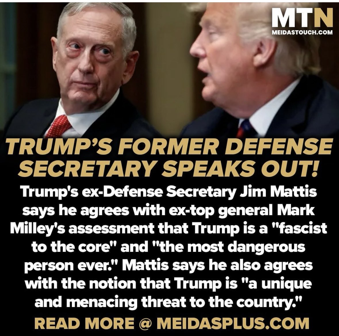 His own people that worked for him think this way.