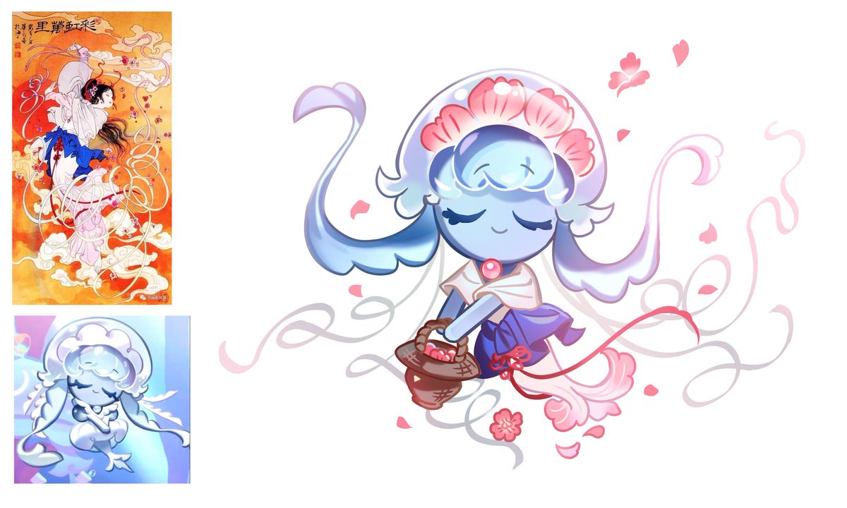 #jellyfishcookie
#cookierunkingdom
天女散花