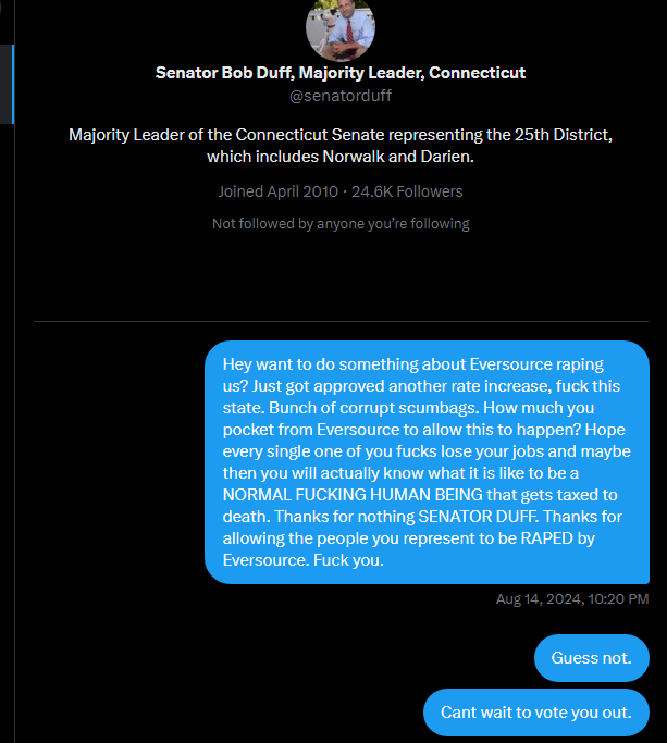 jhamb03's tweet photo. @senatorduff Clown. https://t.co/otjaW9XHDp