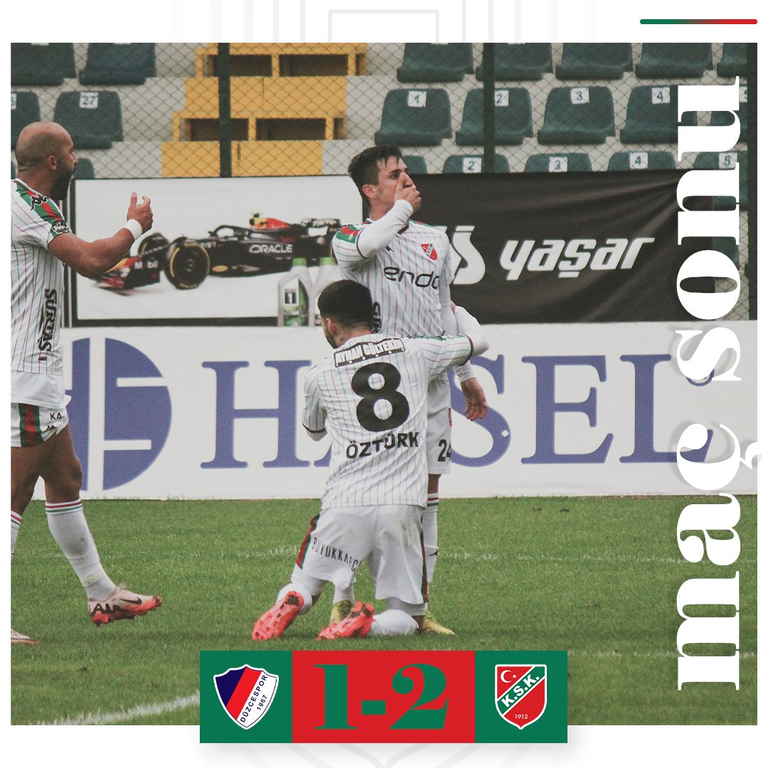 KarsiyakaSK's tweet photo. Maç sonucu | Düzce Cam Düzcespor 1 - 2 Karşıyakamız https://t.co/NWDSlLRPlK