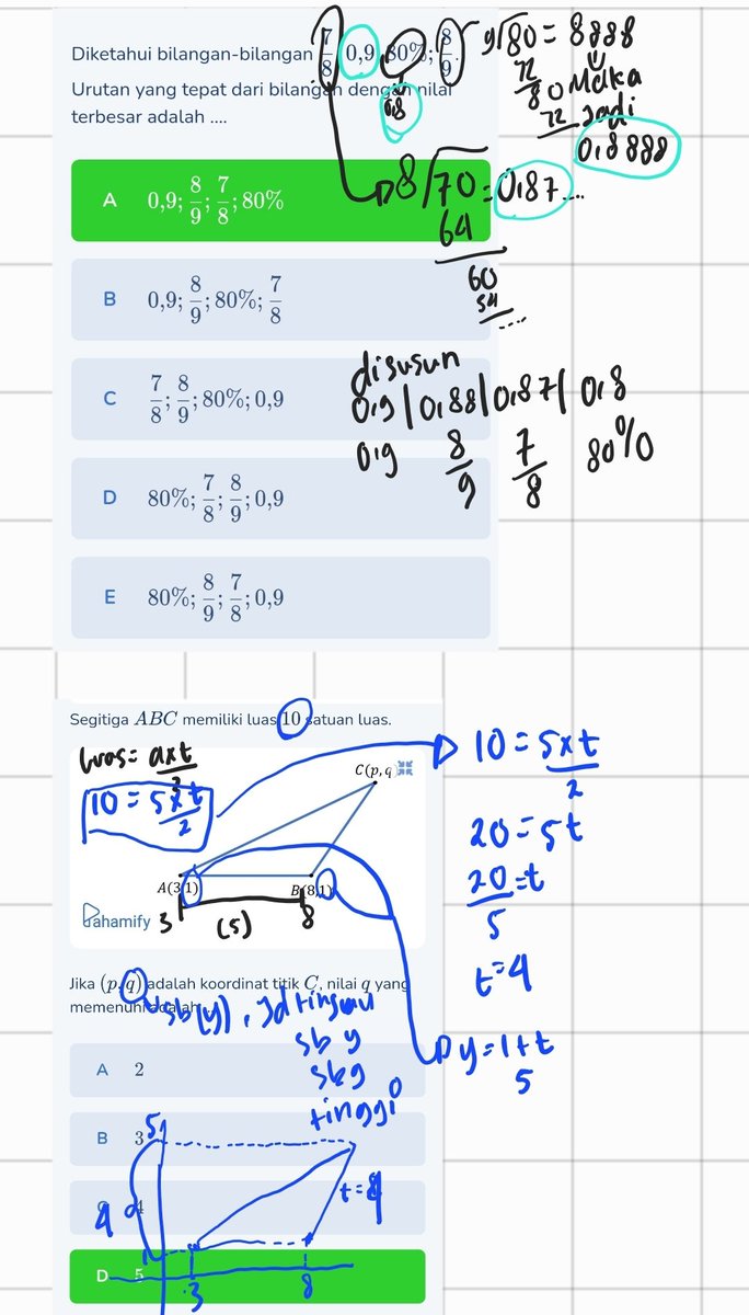 kueentut's tweet photo. PEMBAHASAN PK TO MIPY 3
Sorry kalau tulisan ku jeleee... krna pake telunjuk ini bikinnyaa....
kalau ada yg mau ditanyakan,boleh di komen yaaa....
.
.
.
#TOpahamify #studytwt https://t.co/wN1c8B6PsP