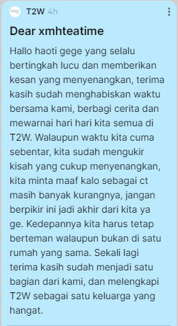 KEGEMASAN :' HUHUHUHU <3 sayang ekos