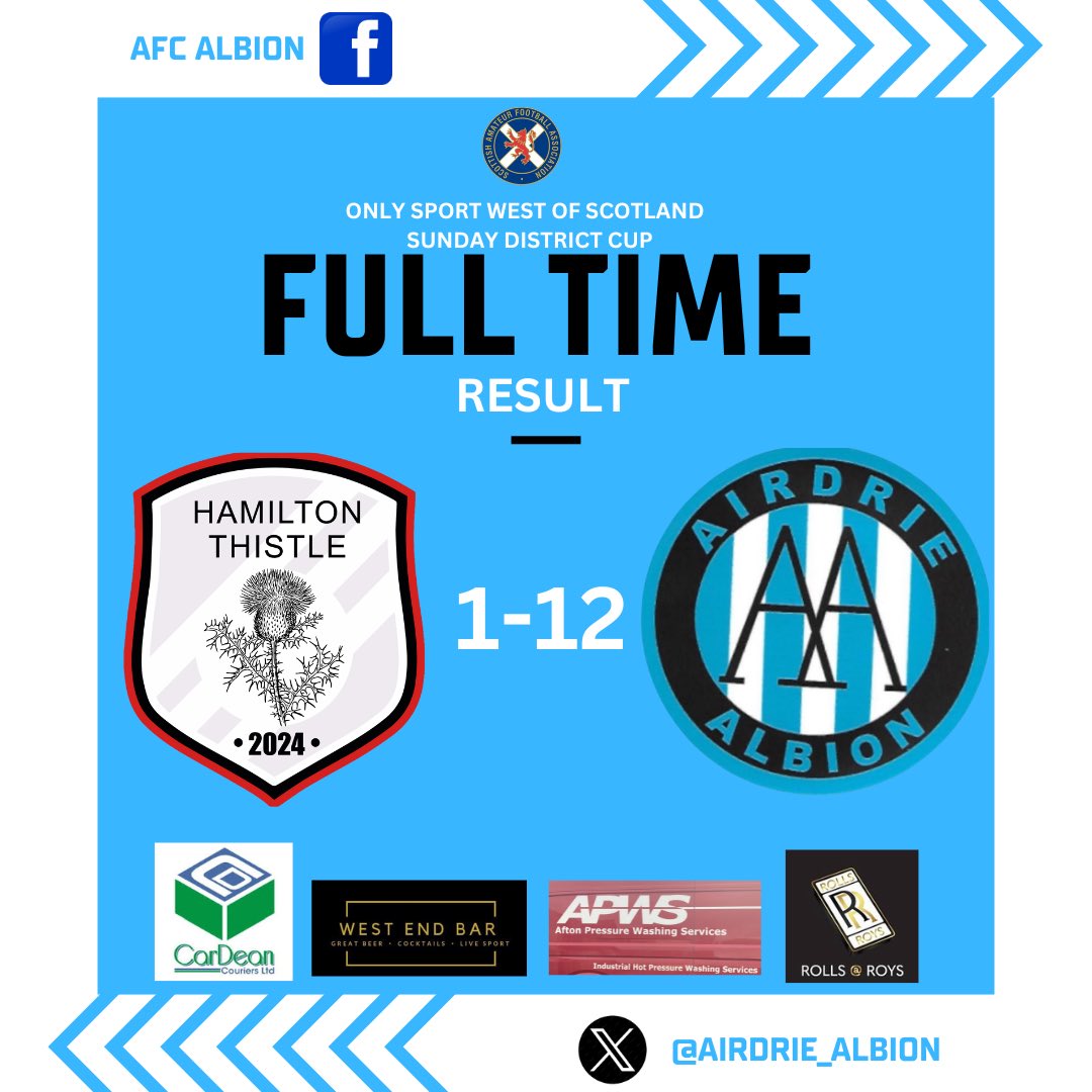 Airdrie Albion tweet media