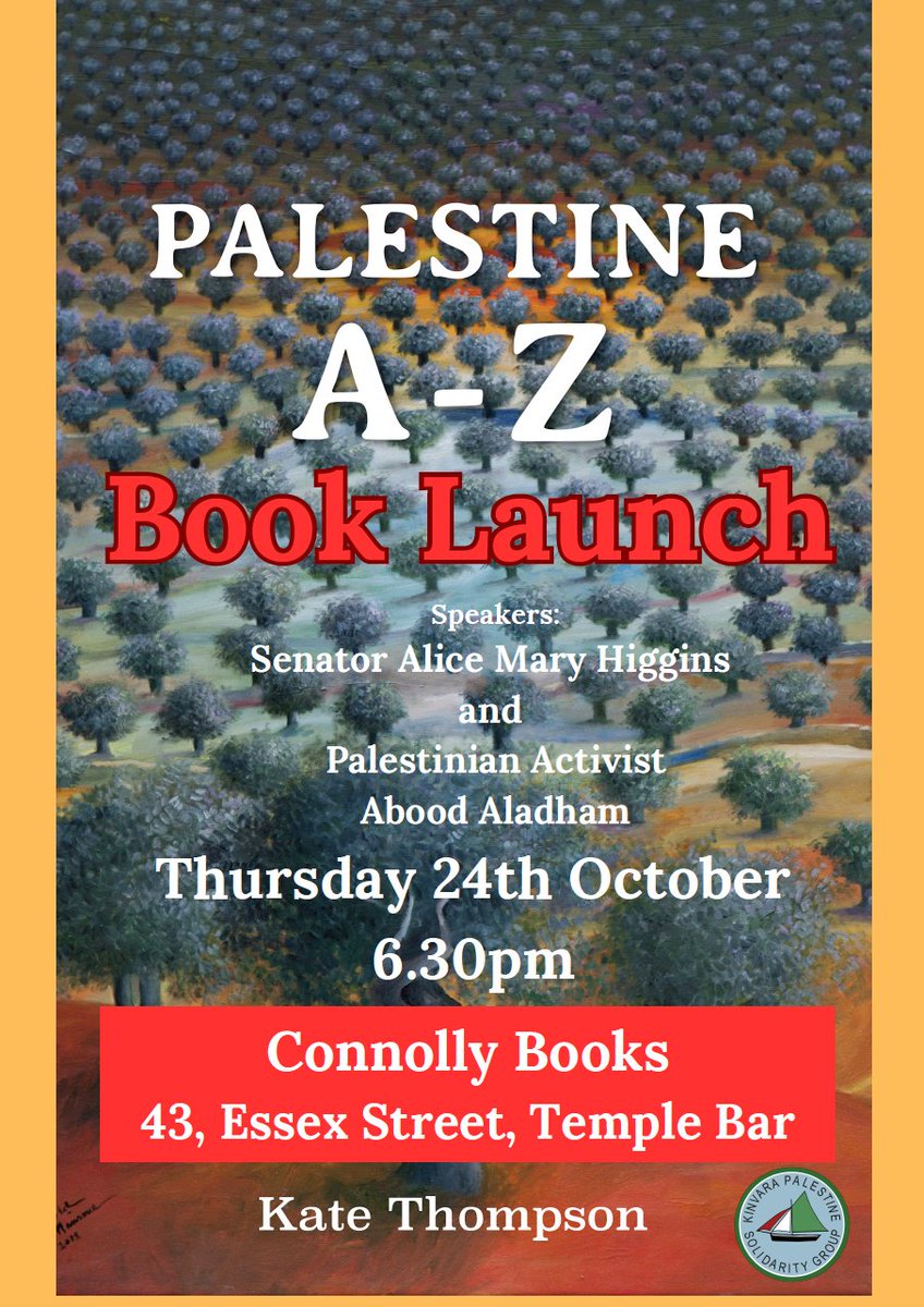 This is happening on Thursday in Dublin. All welcome, and please share. (Apologies for mistake on earlier version.)