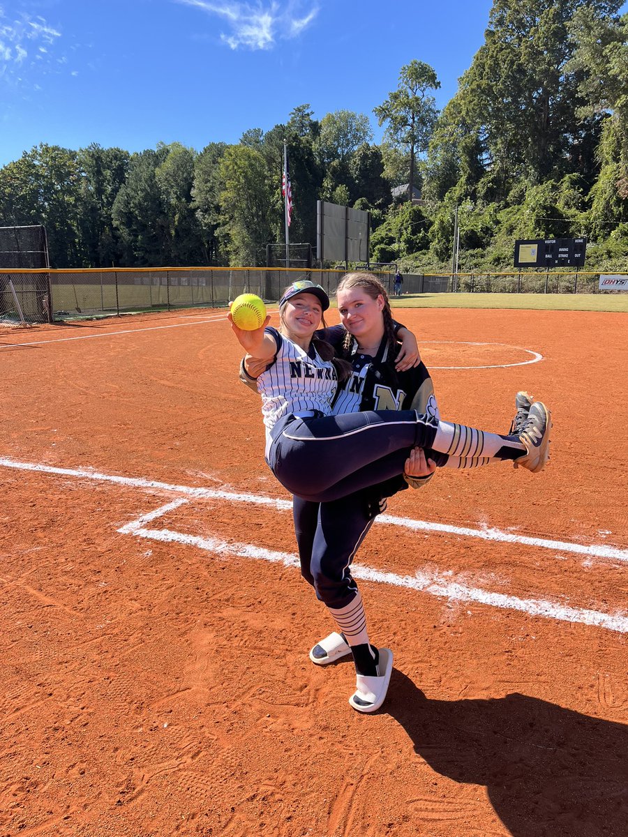Brooke4softball's tweet photo. So proud of my team. We battled hard against Lakeside High and came out victorious to advance to the
 “ Sweet 16 “ GHSA. My contribution was a Grand Slam center field in tie-breaker game. Hard-work and dedication. #blessed @CougarsNewnan https://t.co/twvuoUQEje