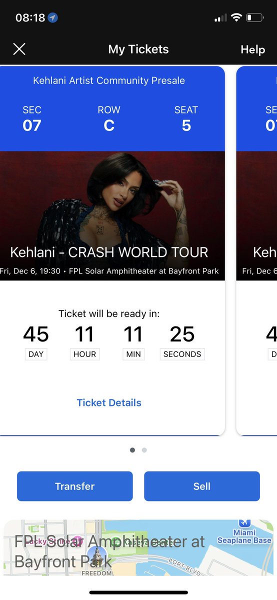 Anybody tryna see Kehlani’s Crash Tour in Miami on the rescheduled 12/6 date? I’m selling 2 tickets!! Bought for $158 each #kehlani #kehlanicrashtour 
Deadass so sad to sell these but I moved so I won’t be in Florida in December 😭