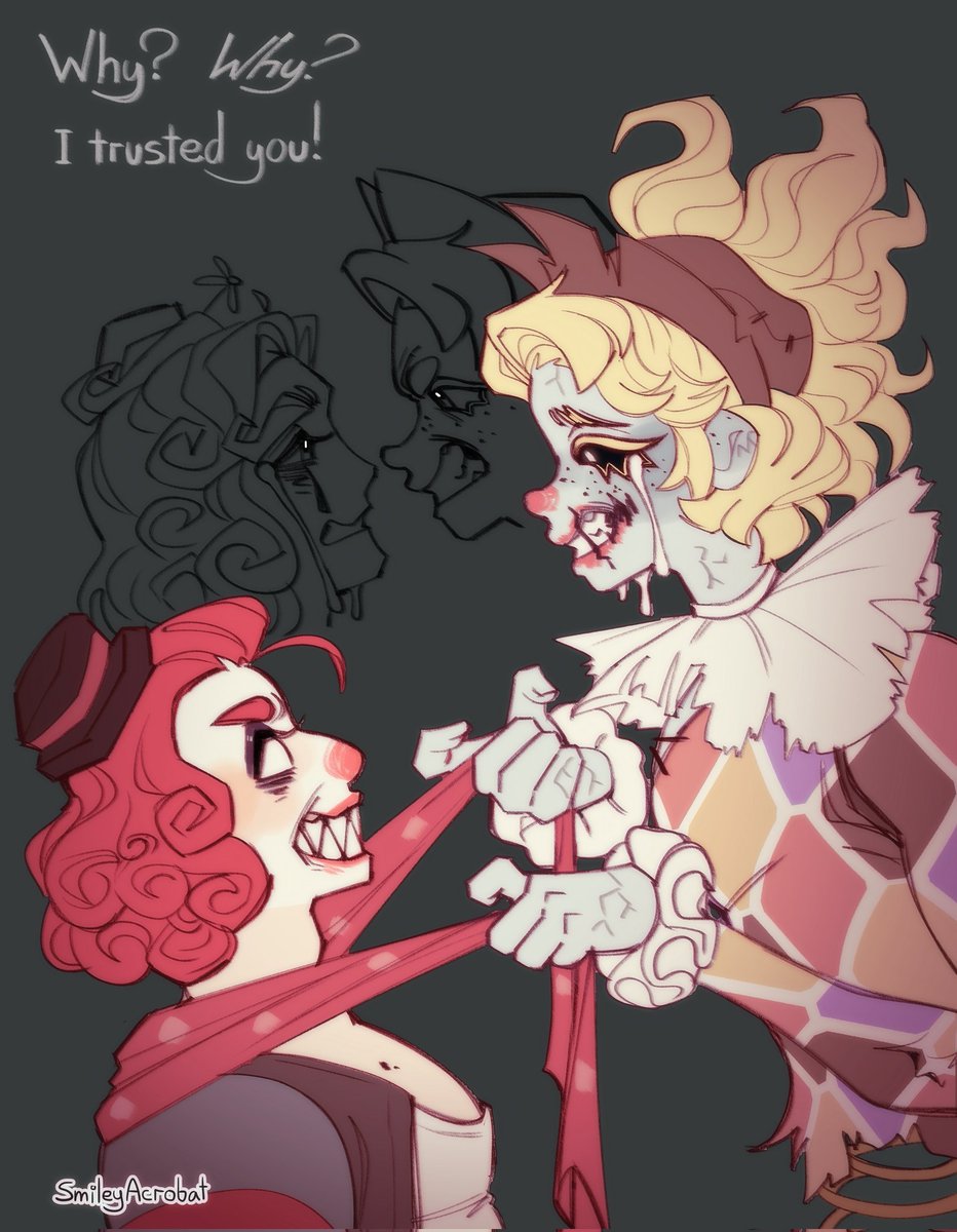 SmileyAcroSFW's tweet photo. #IdentityV #JokerMike #SmileyMike #WeepyMike #idvHullabaloo
🤡🎪&🤹♂️😢 https://t.co/xuezH84gNP