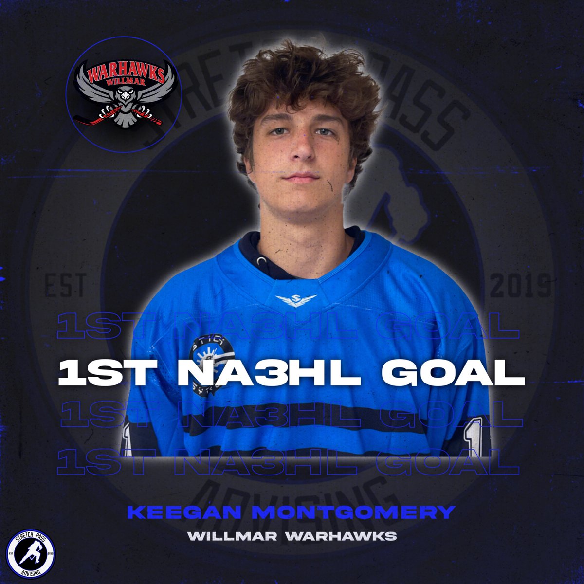 Congrats to #TeamSPA forward <a href="/kmontgomery_7/">keegan montgomery</a> on his first lamp lighter in the <a href="/NA3HL/">NA3HL</a> for the <a href="/WarHawksWillmar/">Willmar WarHawks</a> ! There you go, Monty! #SPAFamily