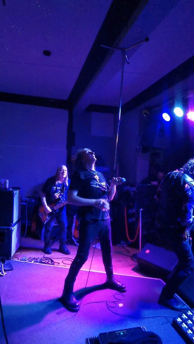 Thank you to all who turned up to see us at the Church House last night!! We played a full set to a packed house!!