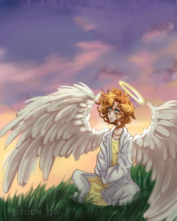 _Toonbriel_'s tweet photo. ╰◤⋱⊱⋆∘.*•sitting on some grass, looking up at the sky… https://t.co/R8kYXCFjSR