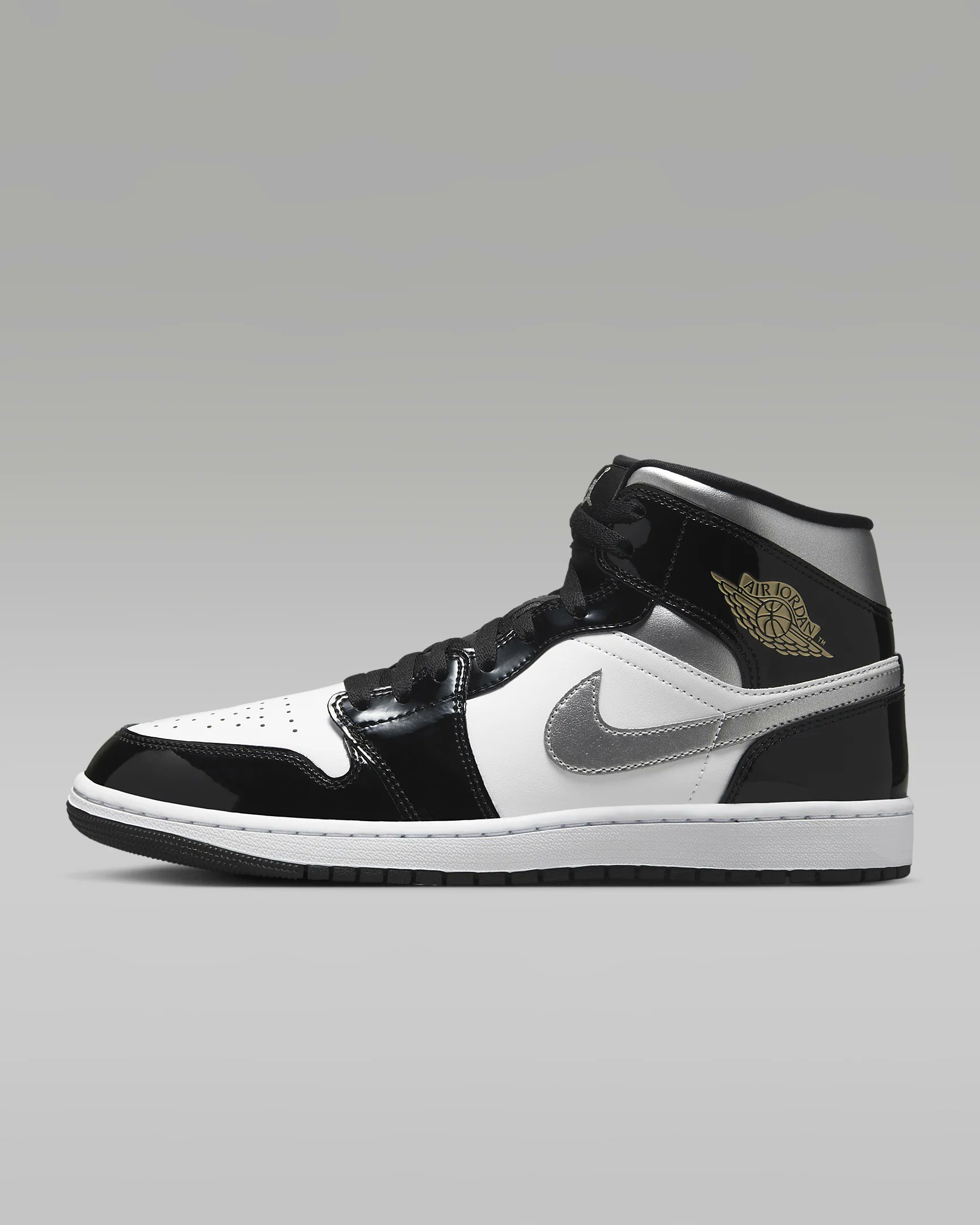 Jordan 1 white black metallic silver royal new arrivals