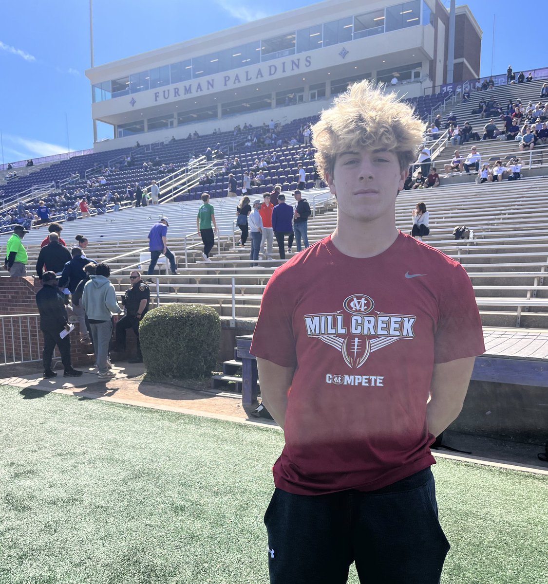 Cole Turner (@coleturner25) on Twitter photo Had a great time yesterday at the <a href="/PaladinFootball/">Furman Football</a> game. Thanks for having me. <a href="/FUCoachHendrix/">Clay Hendrix</a> <a href="/CoachNickVerna/">Nick Verna</a> <a href="/justin_roper/">Justin Roper</a> <a href="/MC_Recruiting/">Mill Creek Football Recruits</a> <a href="/coachjlovelady/">Josh Lovelady</a> Had a great time yesterday at the <a href="/PaladinFootball/">Furman Football</a> game. Thanks for having me. <a href="/FUCoachHendrix/">Clay Hendrix</a> <a href="/CoachNickVerna/">Nick Verna</a> <a href="/justin_roper/">Justin Roper</a> <a href="/MC_Recruiting/">Mill Creek Football Recruits</a> <a href="/coachjlovelady/">Josh Lovelady</a>