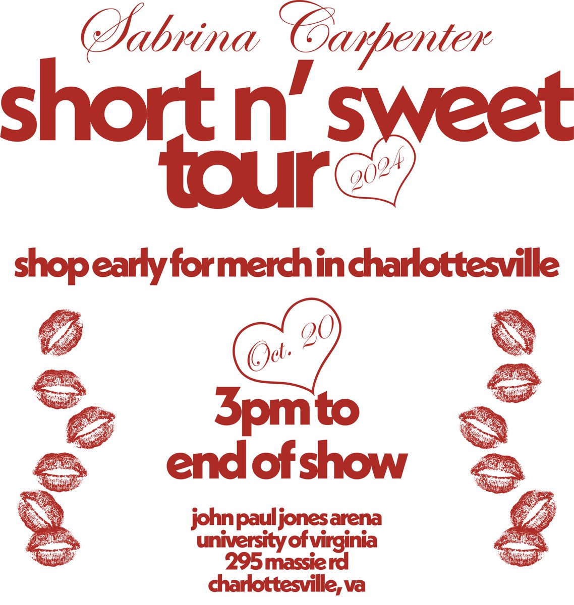 TeamSabrina's tweet photo. running so fast to #CharlottesvilleShortnSweet early shopping today 🩵 https://t.co/Q4SmMt9Znq