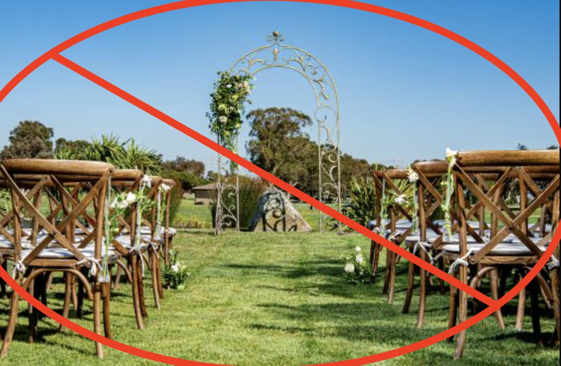 My fiancé and I are 8 weeks out from our wedding when I suddenly get this call.

Our venue has been closed until further notice due to plumbing issues. They said they'd help us find a new venue.

How do I find a wedding venue in 8 weeks?