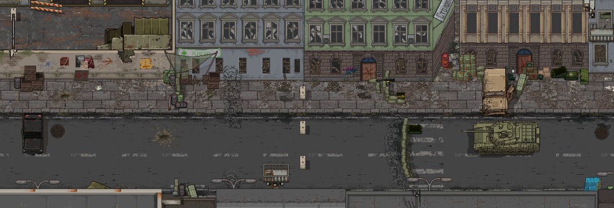 gelolhakiri's tweet photo. The city collapsed/mdz
I want to try making a big animation like madness combat or something.
Tt's hard to do with pixels.
#minidayz #pixelart https://t.co/twBiWQboPU