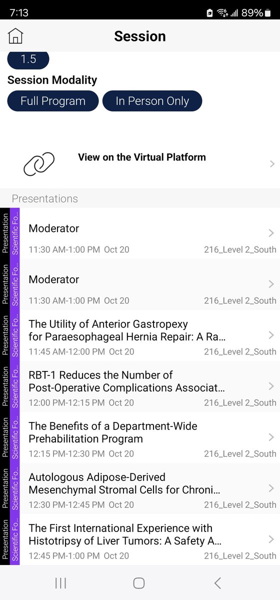 Brigham and Womenâs General and GI Surgery (@bwhgisurgery) on Twitter photo Looking forward the High Impact Clinical Trials (HITS) Session #ACSCC2024
Today at 11:30. Important studies that could impact foregut, cardiac, trauma and HPB practice
<a href="/AmCollSurgeons/">American College of Surgeons</a> <a href="/JAMASurgery/">JAMA Surgery</a> @jacs Looking forward the High Impact Clinical Trials (HITS) Session #ACSCC2024
Today at 11:30. Important studies that could impact foregut, cardiac, trauma and HPB practice
<a href="/AmCollSurgeons/">American College of Surgeons</a> <a href="/JAMASurgery/">JAMA Surgery</a> @jacs