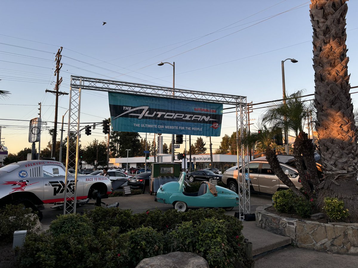 Jason Torchinsky (@jasontorchinsky) on Twitter photo Around LA? Come to the <a href="/the_autopian/">The Autopian</a> section of the #Galpin car show! The only place in the universe to see a Hanomag next to a Porsche on caterpillar treads next to an Aztek! Around LA? Come to the <a href="/the_autopian/">The Autopian</a> section of the #Galpin car show! The only place in the universe to see a Hanomag next to a Porsche on caterpillar treads next to an Aztek!