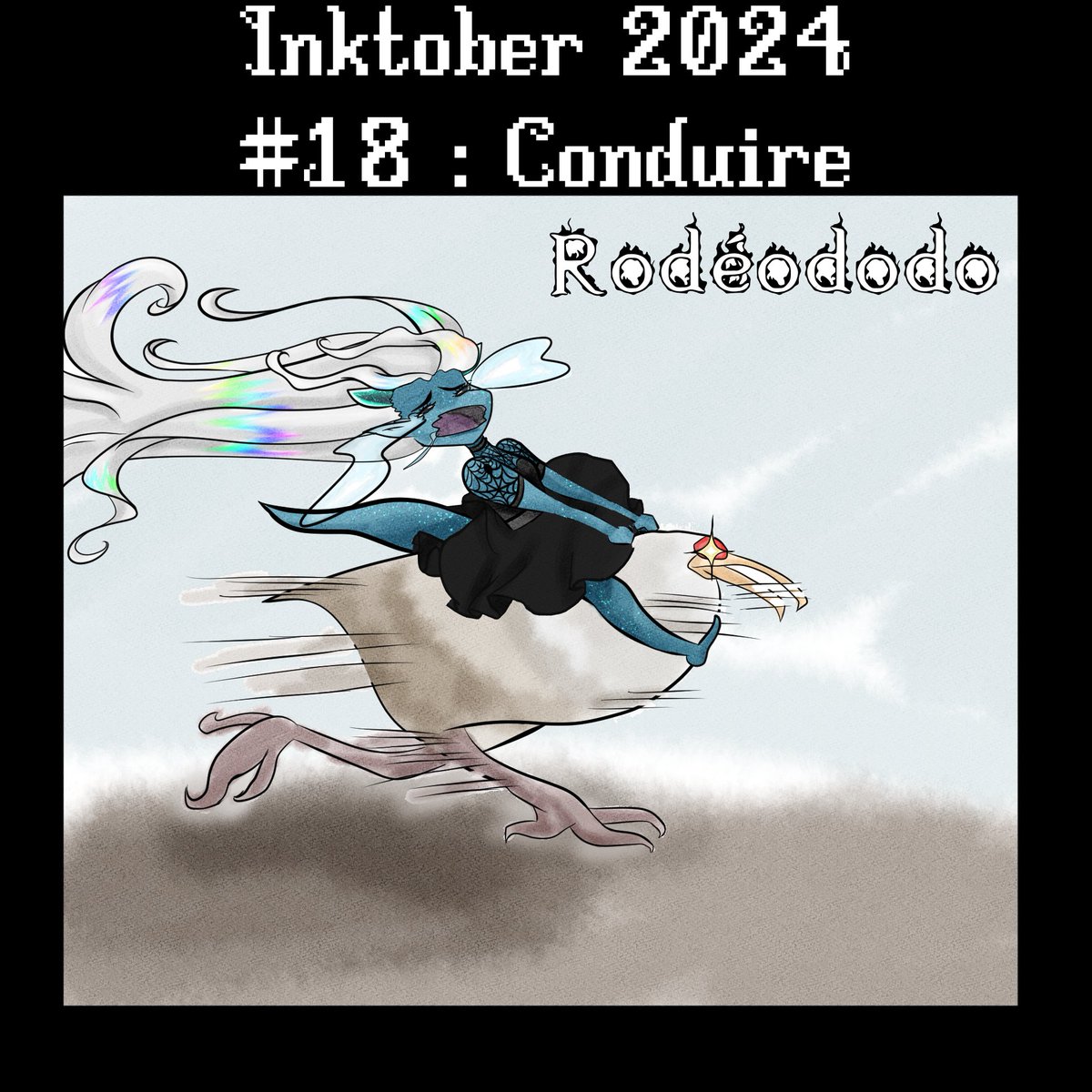 J18 : Conduire !
Un de mes préféré et une ref à FF14 !
#inktober2024 #inktober2024drive  #inktober #vtuber #vtuberfr #FF14