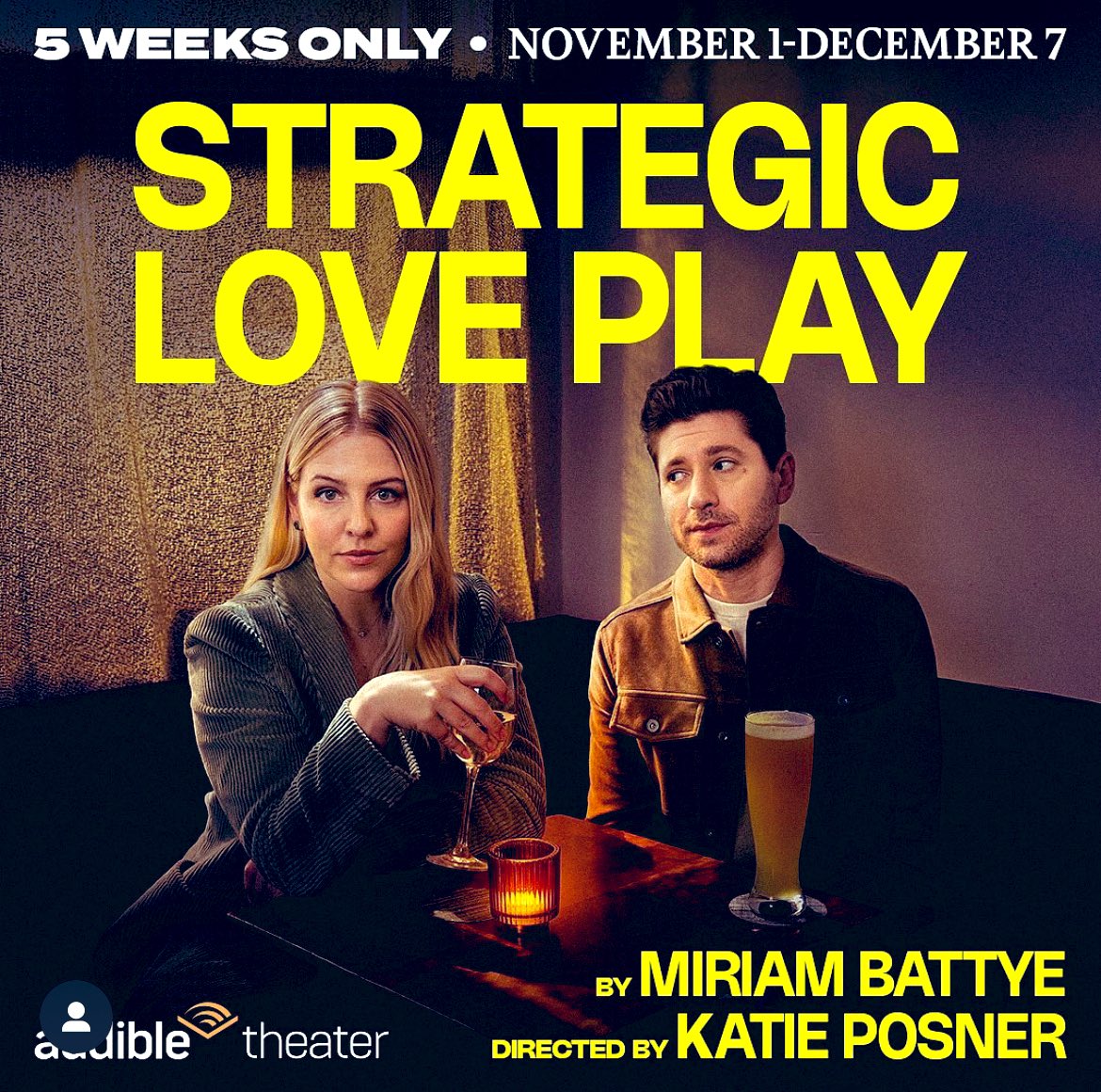 THIS Super sizzling HOT date starts previews in 2 weeks <a href="/AudibleTheater/">Audible Theater</a> 🔥