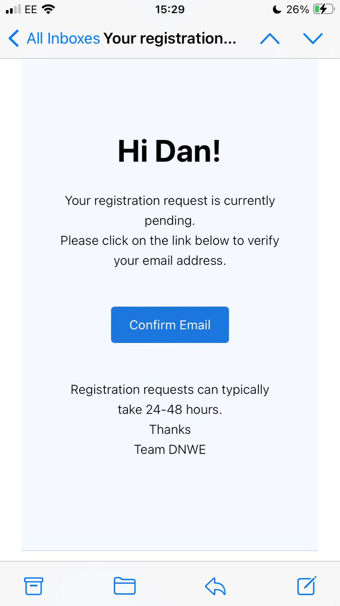 DomainDanHQ's tweet photo. I just registered for https://t.co/xmQv8MvQA8 @DNWE_com 

Looking forward to grabbing some great wholesale deals !! 

#dnwe #wholesale #domains https://t.co/zF2RylWCHX