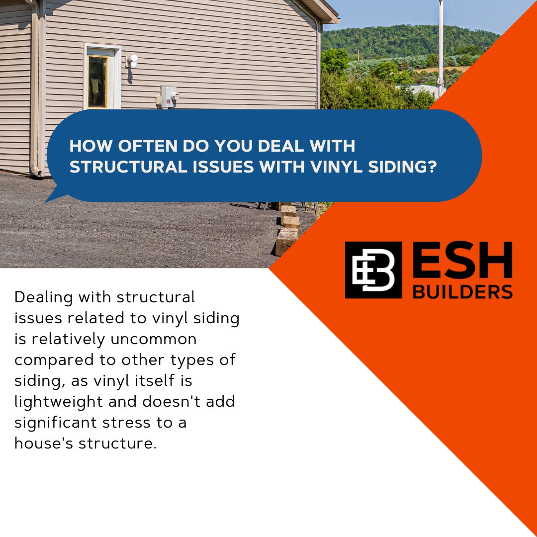 eshbuildersllc's tweet photo. Unlike heavier siding materials, vinyl is designed to expand and contract with temperature fluctuations, ensuring that it maintains its shape and function without compromising your home's integrity. 🏠

#vinylsiding #homeintegrity #homestructure https://t.co/3udKQIbqRp
