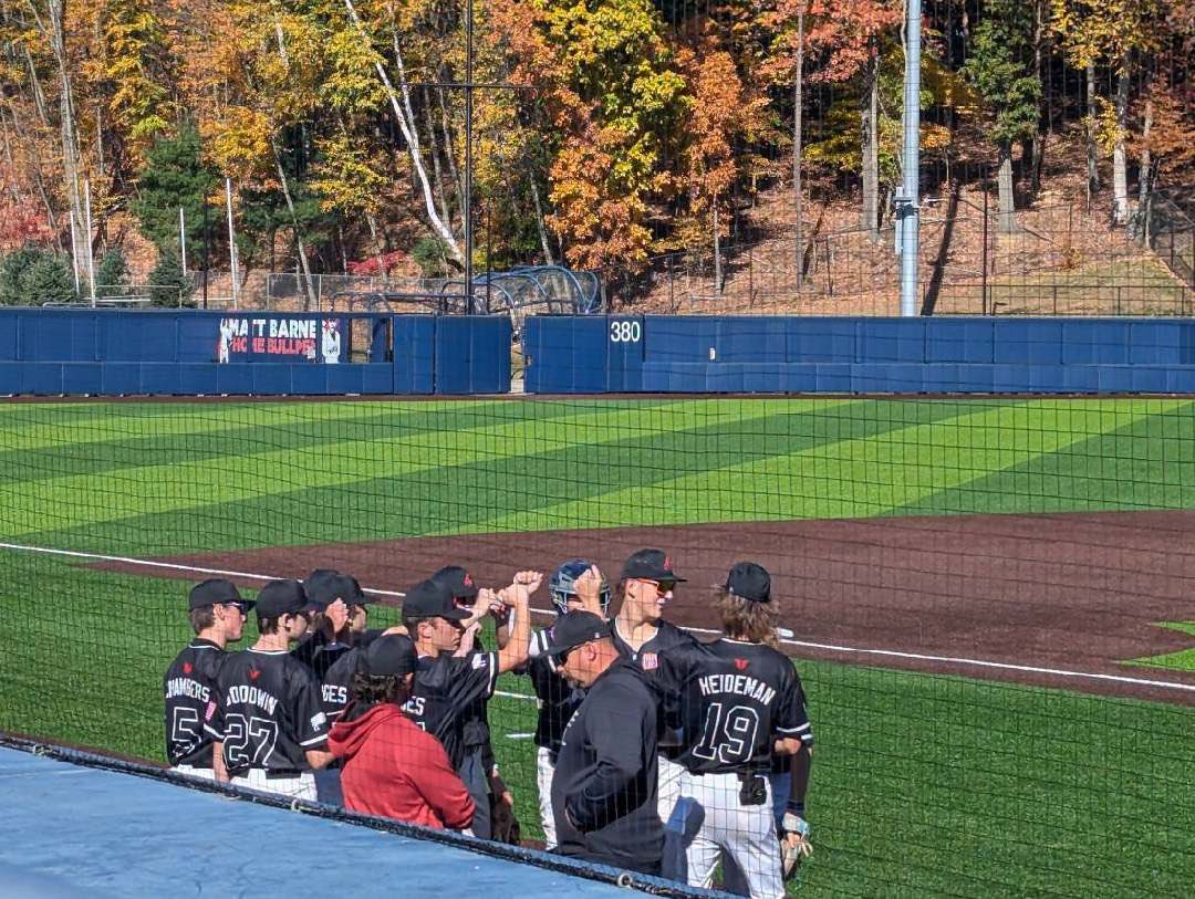 Our 26’ showcase team capped off their fall tour playing at the beautiful <a href="/UConnBSB/">UConn Baseball</a> field.