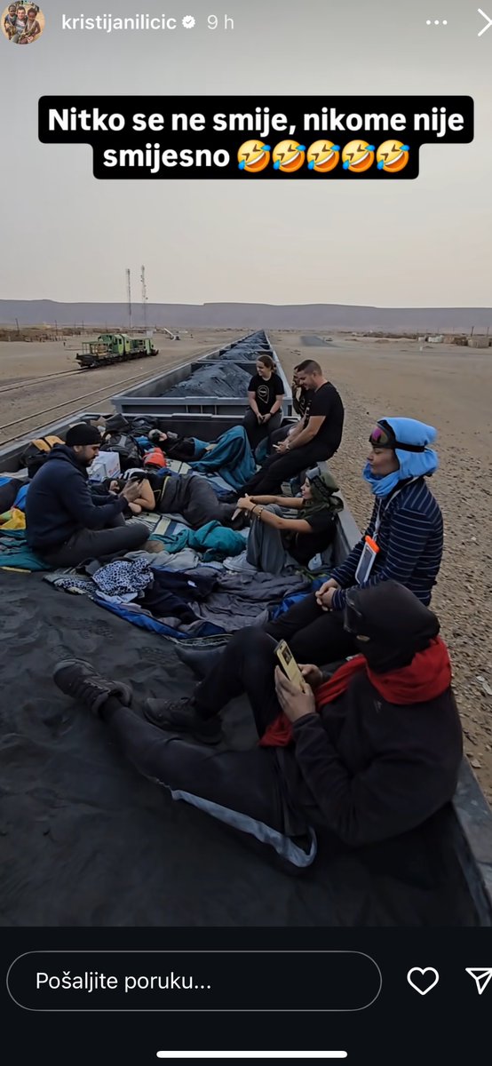 Ja ovo ne kontam, kome je ovo dozivljaj? 
Platila bih da ne idem, sudeci po storijima mnogi su se i pokajali #caosvima 
#kristijanilicic