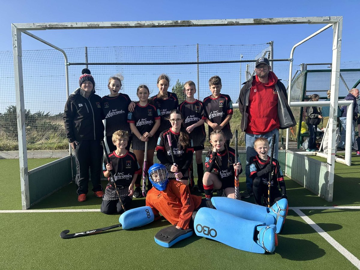 Great to see our U12s &amp; U14s in action today in Pembroke. 

Some great teamwork, skills and sportsmanship on display throughout the day, well done all! 

Big thank you to <a href="/MilfordHockey/">Milford Haven Hockey</a> for hosting a great tournament🏑