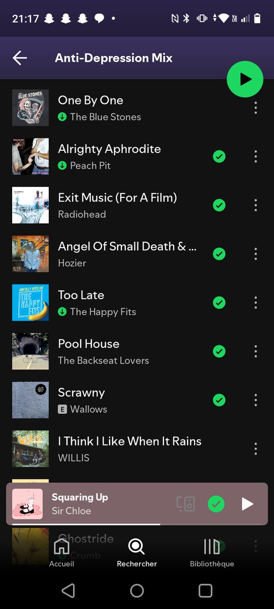 Miesyats's tweet image. "Anti-depression mix" t'es sûr mon reuf rien que les 4 premières j'écoutais ça y a 1/2 ans en enchaînant les clopes affalé sur mon canap en fixant tristement mon plafond