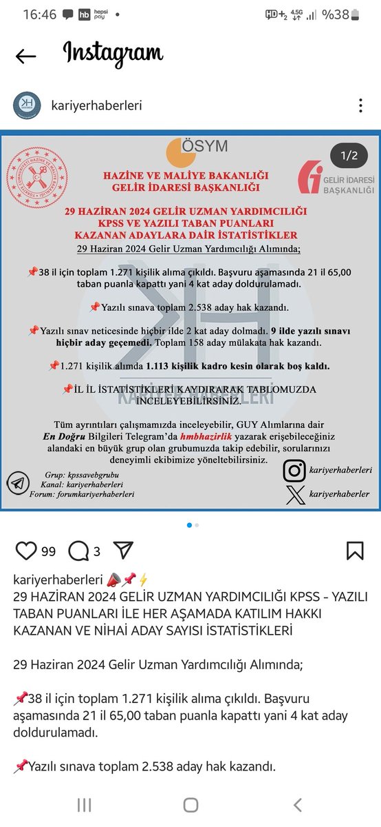 <a href="/muratguzelli/">Murat Güzelli</a> <a href="/HMBakanligi/">T.C. Hazine ve Maliye Bakanlığı</a> <a href="/gibsosyalmedya/">Gelir İdaresi Başkanlığı</a> <a href="/tcailesosyal/">T.C. Aile ve Sosyal Hizmetler Bakanlığı</a> <a href="/ticaret/">T.C. Ticaret Bakanlığı</a> <a href="/csgbakanligi/">T.C. Çalışma ve Sosyal Güvenlik Bakanlığı</a> <a href="/sgksosyalmedya/">SGK</a> Son 3 guy aliminda kontenjanlar boş kaldı. A grubu kadrolara hazirlanan aday sayisi son yıllarda gözle görülür bir şekilde azalmıstir. A grubu kadrolarda 35 yaş sınırı kaldirilmali ya da esnetimelidir