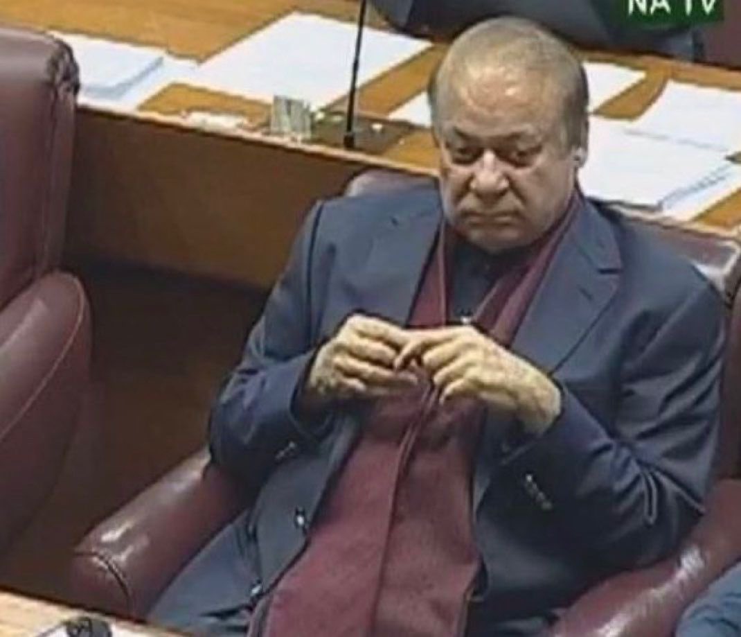 ashaqeens's tweet photo. 3 times PM, daughter current CM, brother PM &amp; still irrelevant from Pakistani politics, man with zero legacy sitting on a seat stolen from a 70 plus year old cancer patient on form 47 https://t.co/yZu5g5q8N8