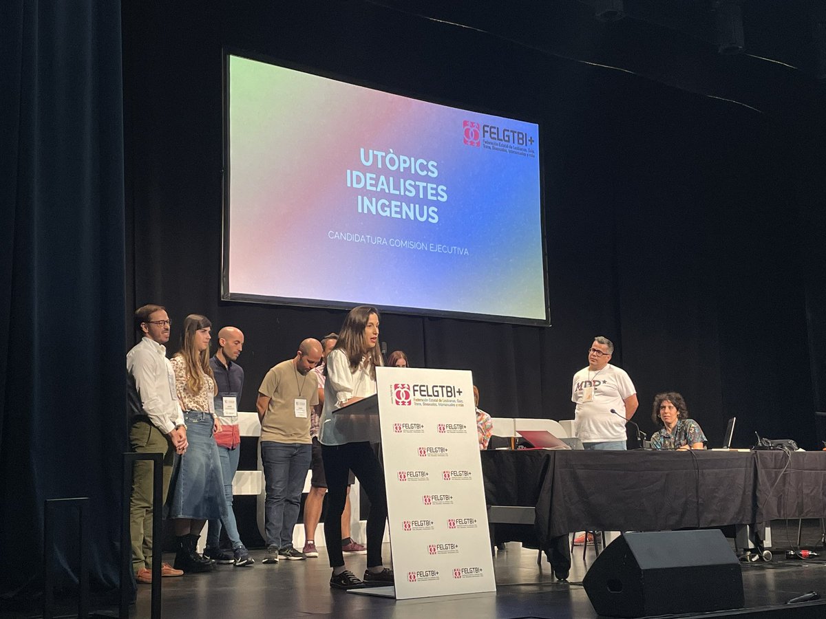 Felicidades a <a href="/piglesiascampos/">Paula Iglesias Campos</a> y al nuevo equipo de la <a href="/FELGTBI/">Federación Estatal LGTBI+</a> esperamos desde Violeta lo mejor para todes! Enhorabuena!