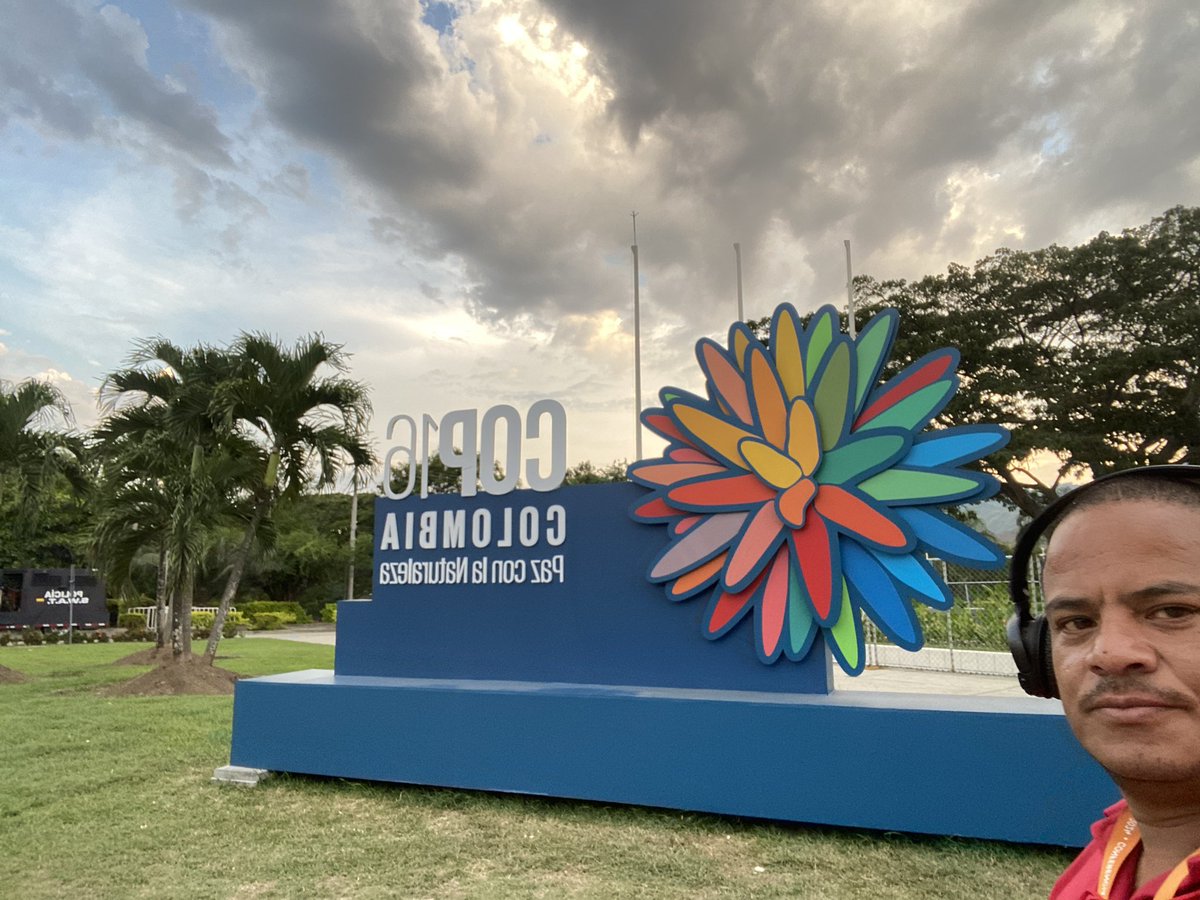 josecalii's tweet photo. Presentes zona azul !!  #COP16EnCali https://t.co/RnXmF6d5Xv