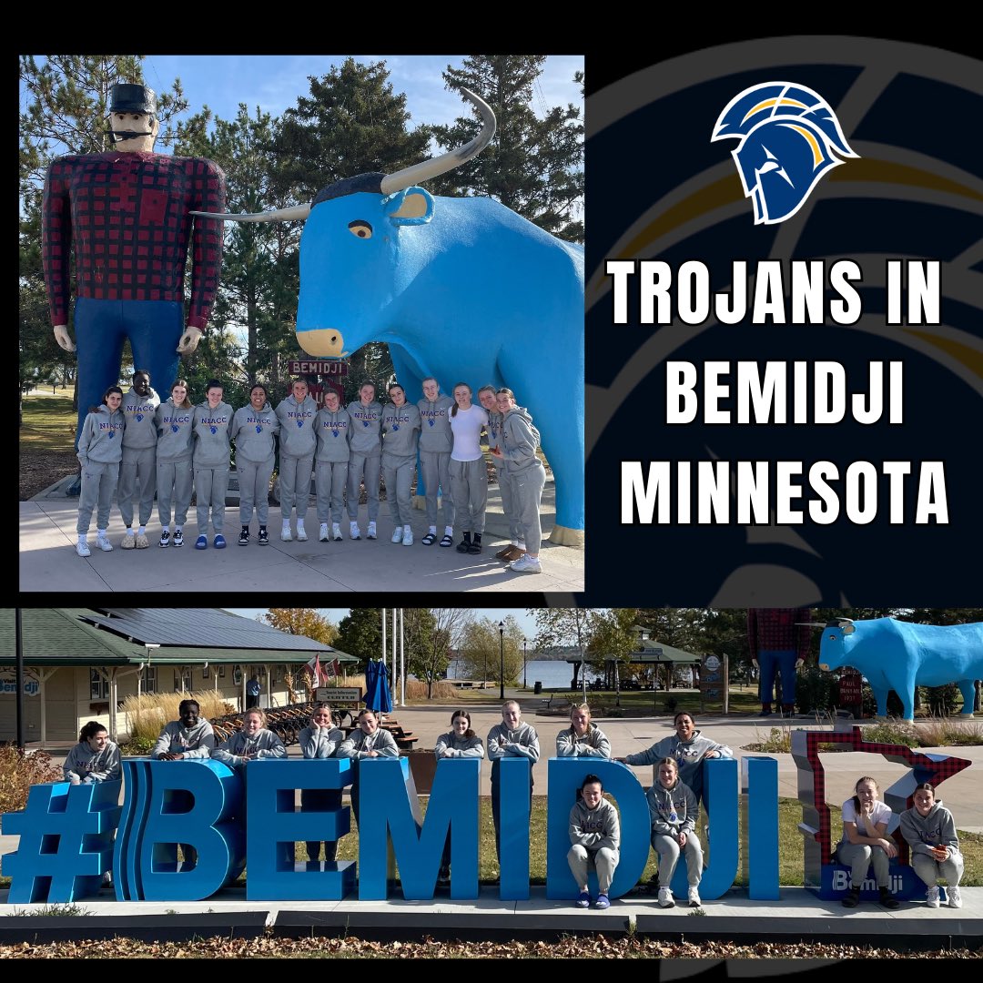 🎉 We had an awesome trip to Bemidji and will benefit greatly from our scrimmage against a good Bemidji State team!!  It was a fun time together and we are looking forward to our next scrimmage this coming Saturday at Augustana University in South Dakota!! 🏀🔵🟡
#GONIACC