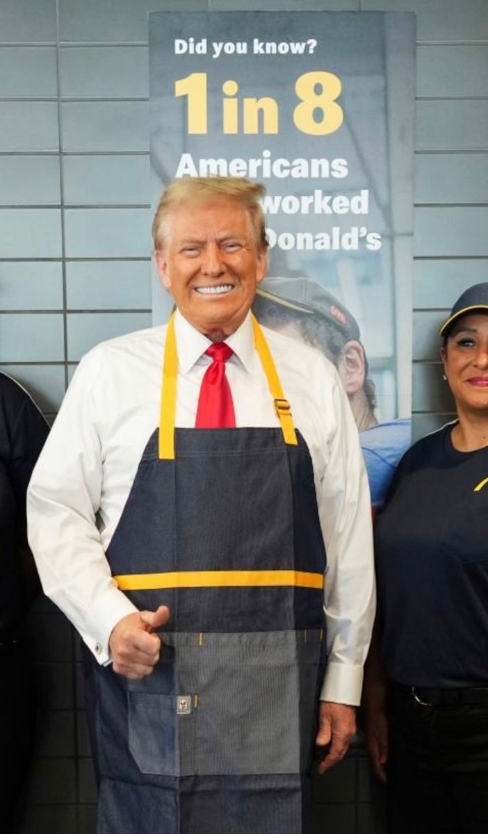1 in 8 Americans worked Donald’s what?