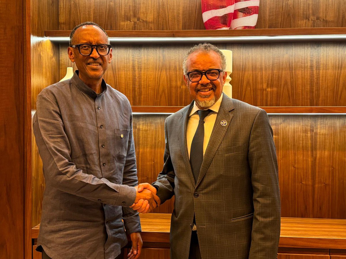I had a fruitful conversation with my brother, President <a href="/PaulKagame/">Paul Kagame</a>, regarding #Rwanda’s ongoing response to the #Marburg outbreak. 

I expressed my appreciation for his leadership and the effective management of the outbreak response, along with his commitment to end it soon.