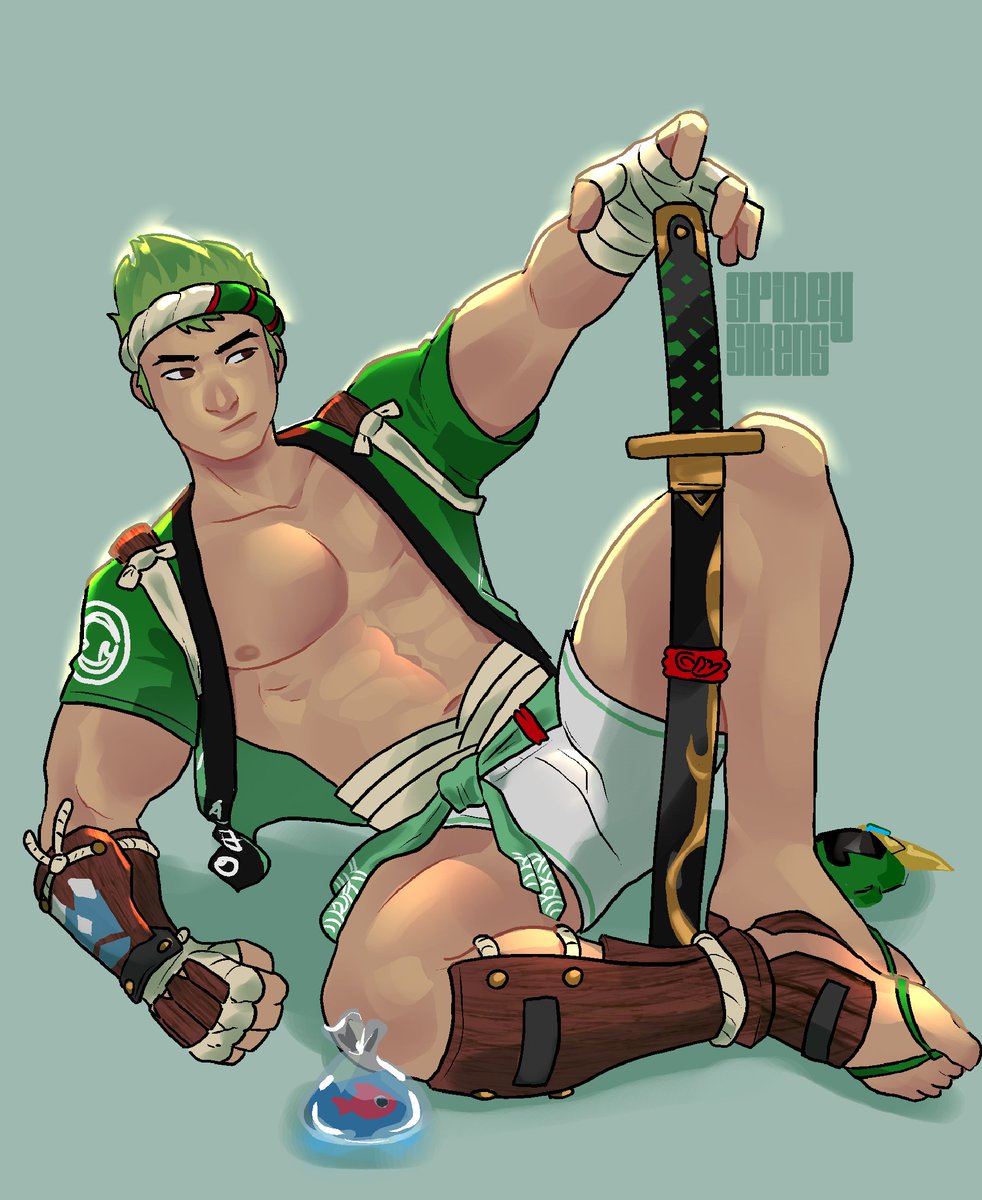spideysirens's tweet photo. Genji Happi skin 🥷#Overwatch https://t.co/6jl3kR6L9P