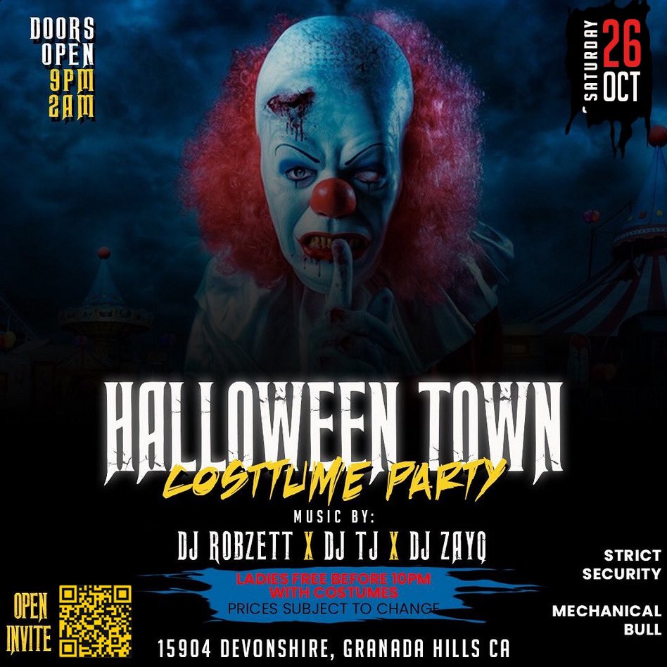 socalturnups_'s tweet photo. FREE HIBACHI PLATES  for vip ticket holders next Saturday 10/26 🖤🎃

https://t.co/47vuq6SVOP https://t.co/ehKWWONPMD