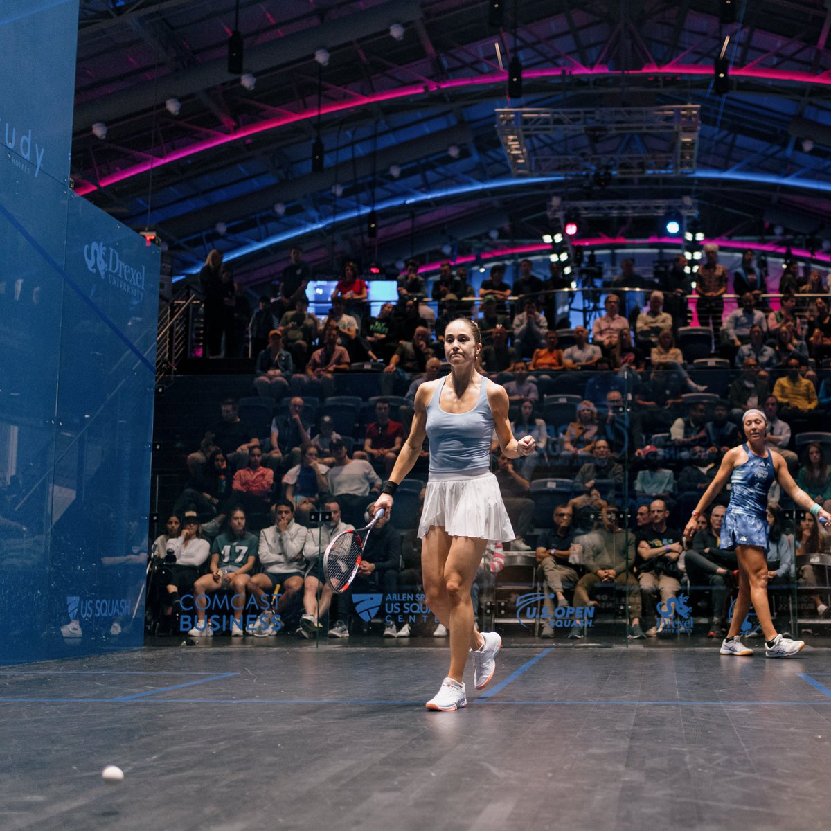 Result: Comcast Business <a href="/USOpenSquash/">U.S. Open Squash</a> Women's RD1

🇧🇪 [5] <a href="/NeleGilis/">Nele Gilis</a> beats Amanda Sobhy 🇺🇸
3-0: 11-5, 11-5, 11-4 (35m)

#USOpenSquash