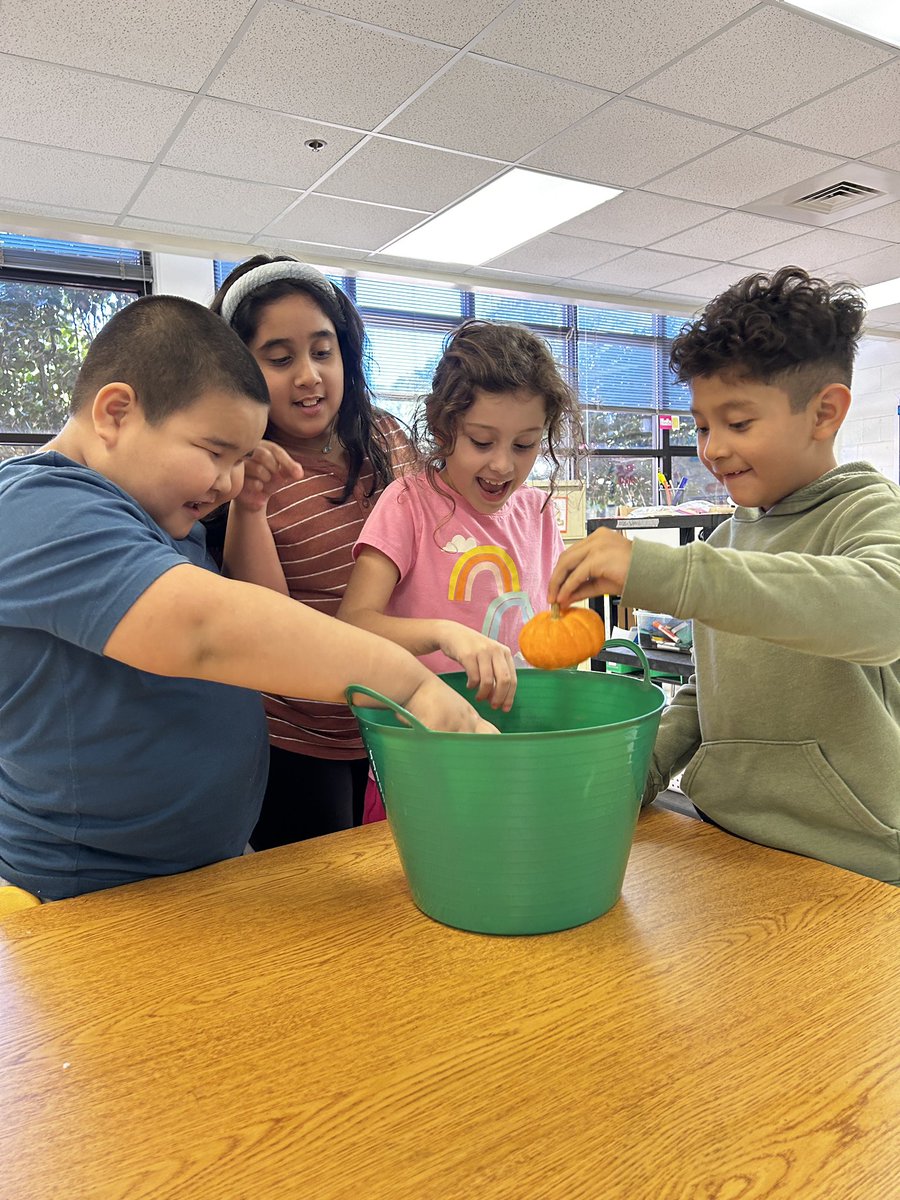 Even with a short week of school, learning continued. First, I presented PD at my school and then we used pumpkins to practice the language of science and math in ESOL class. <a href="/EsolFulton/">FultonESOL</a> <a href="/cel578/">Cathy Crawford</a> <a href="/DrCarolSalva/">Dr. Carol Salva</a>