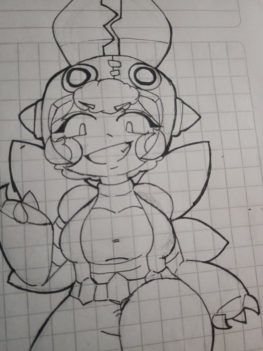 Gummienola's tweet photo. Iba a hacer más dibujos de Bea con sus skins, pero al no gustarme los resultados ya no quise pipipi

Aún así, vean está Bea mega escarabajo 🐝✌️ https://t.co/3eLRTy6imT