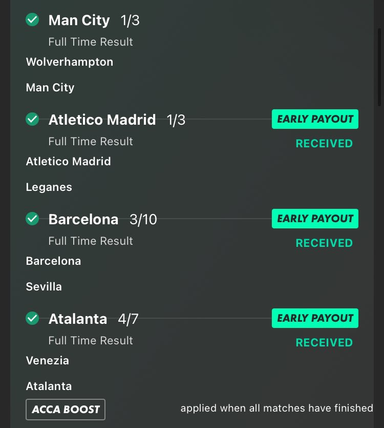 Let’s goooooooooo!!!🔥🔥🔥

Our 4 fold for today coming through✅