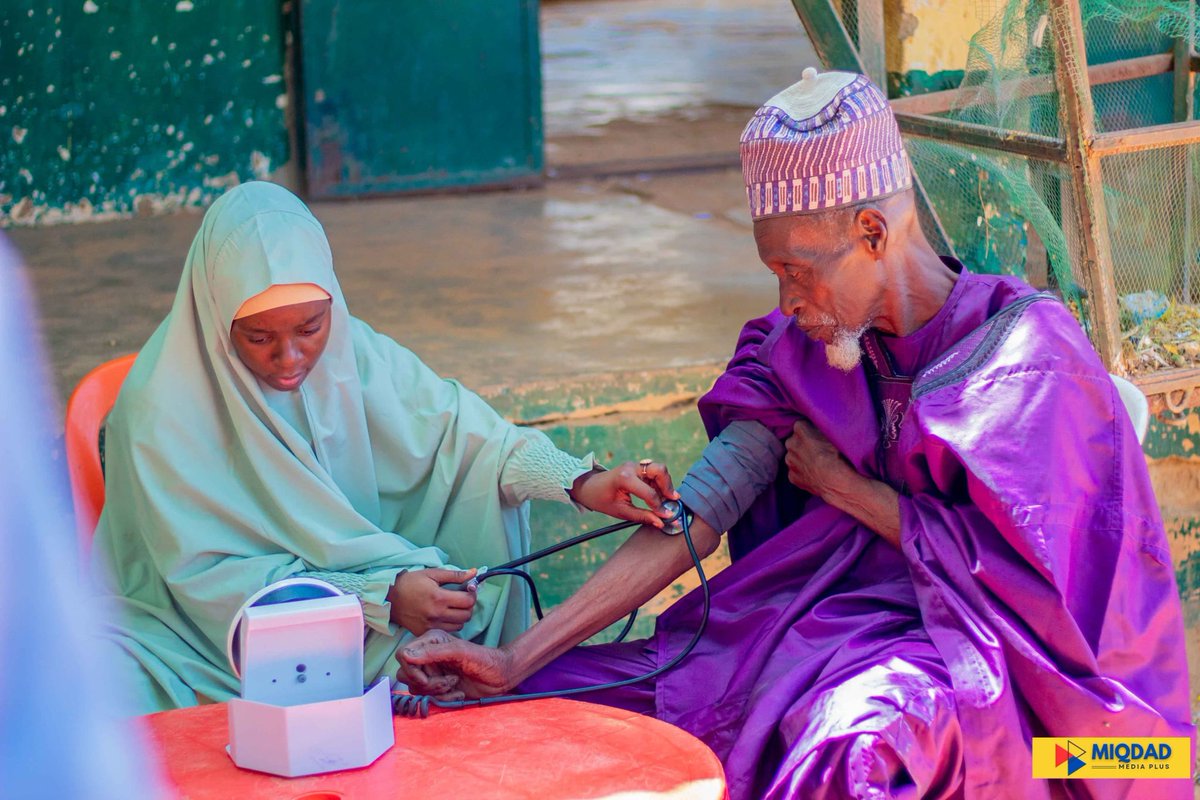 DAY 2: Free Medical Outreach in Shinkafi, Katsina.

Hon. <a href="/Miqdad_Jnr/">Isah Miqdad</a> APC Chairmanship Candidate, provides free medicines &amp; healthcare for Sickle Cell, Typhoid, Cholera, Malaria &amp; more.