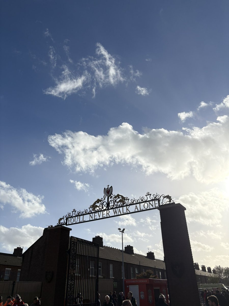 jjosalazar's tweet photo. Anfield Road https://t.co/lFqEuuBPyC