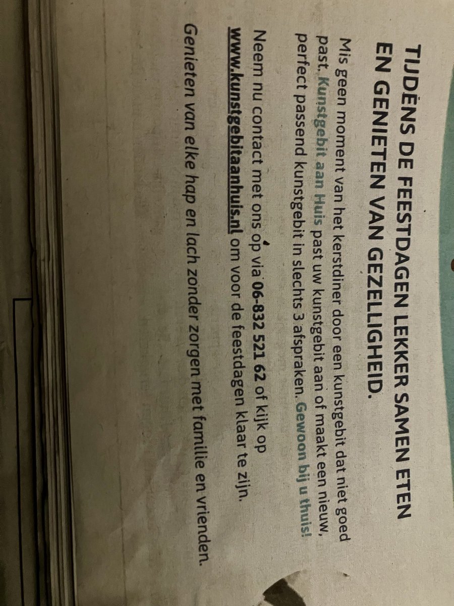 Wij hebben ook zo onze problemen in Nederland…